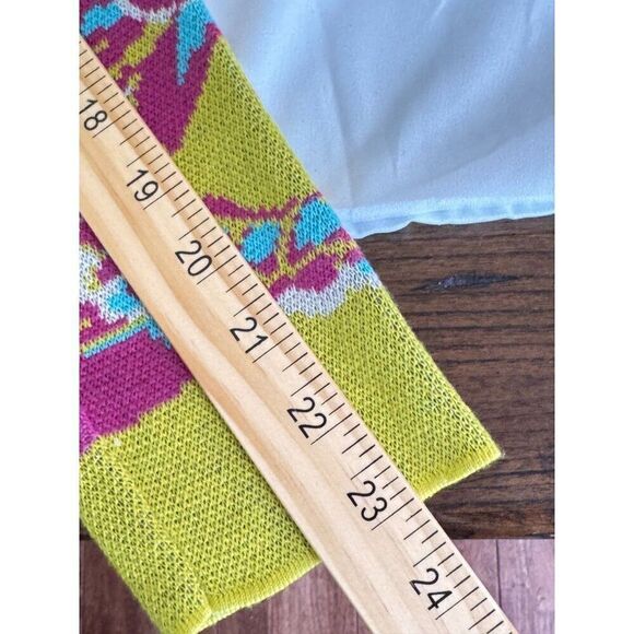 Gorgeous Flying Tomato Bright Colorblock Knit Cardigan Size S EUC Cozy Vibes - Picture 5 of 8